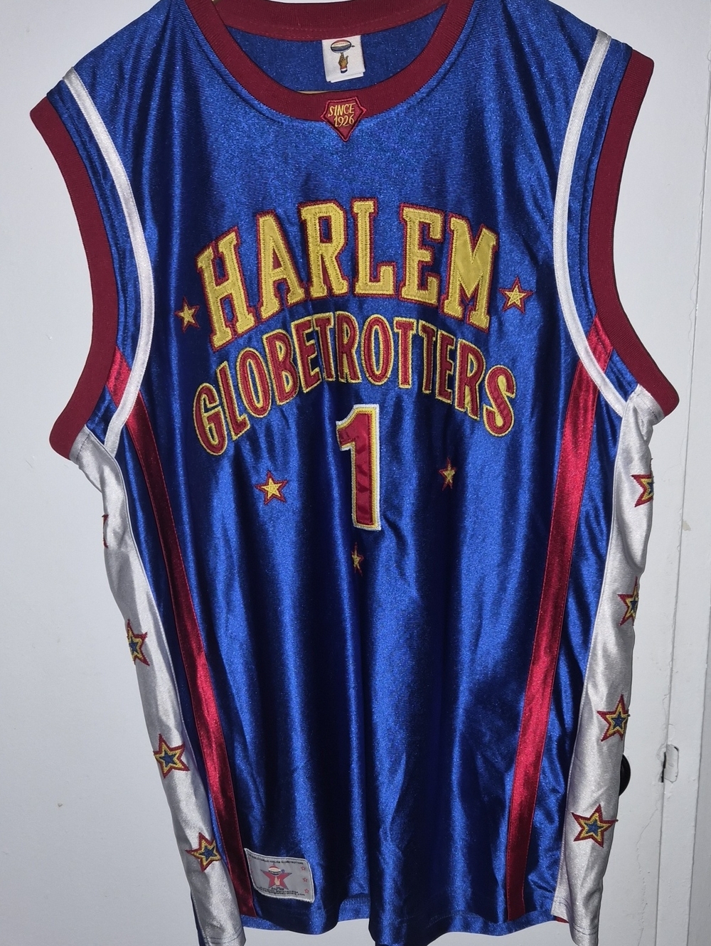 Harlem Globetrotters Blue Jersey